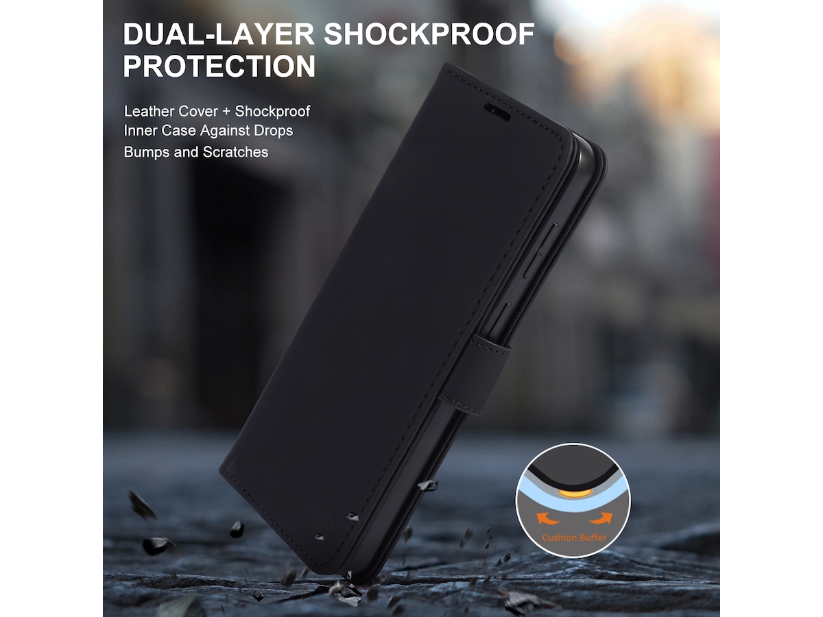 iiglo Galaxy A57 Wallet cover (sort) Mobilcover