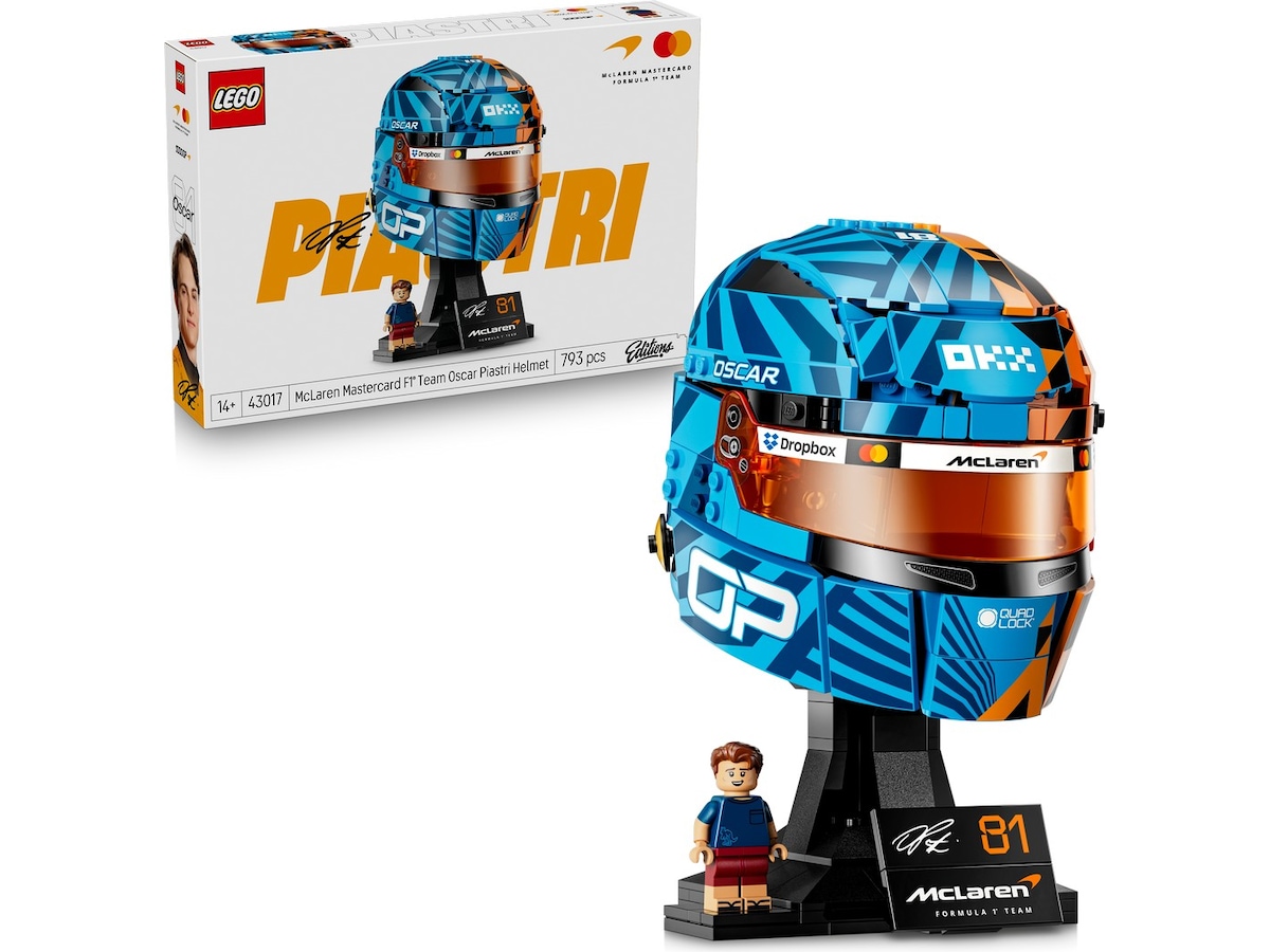 LEGO Editions McLaren Mastercard F1® Team Oscar Piastri hjelm 43017 LEGO