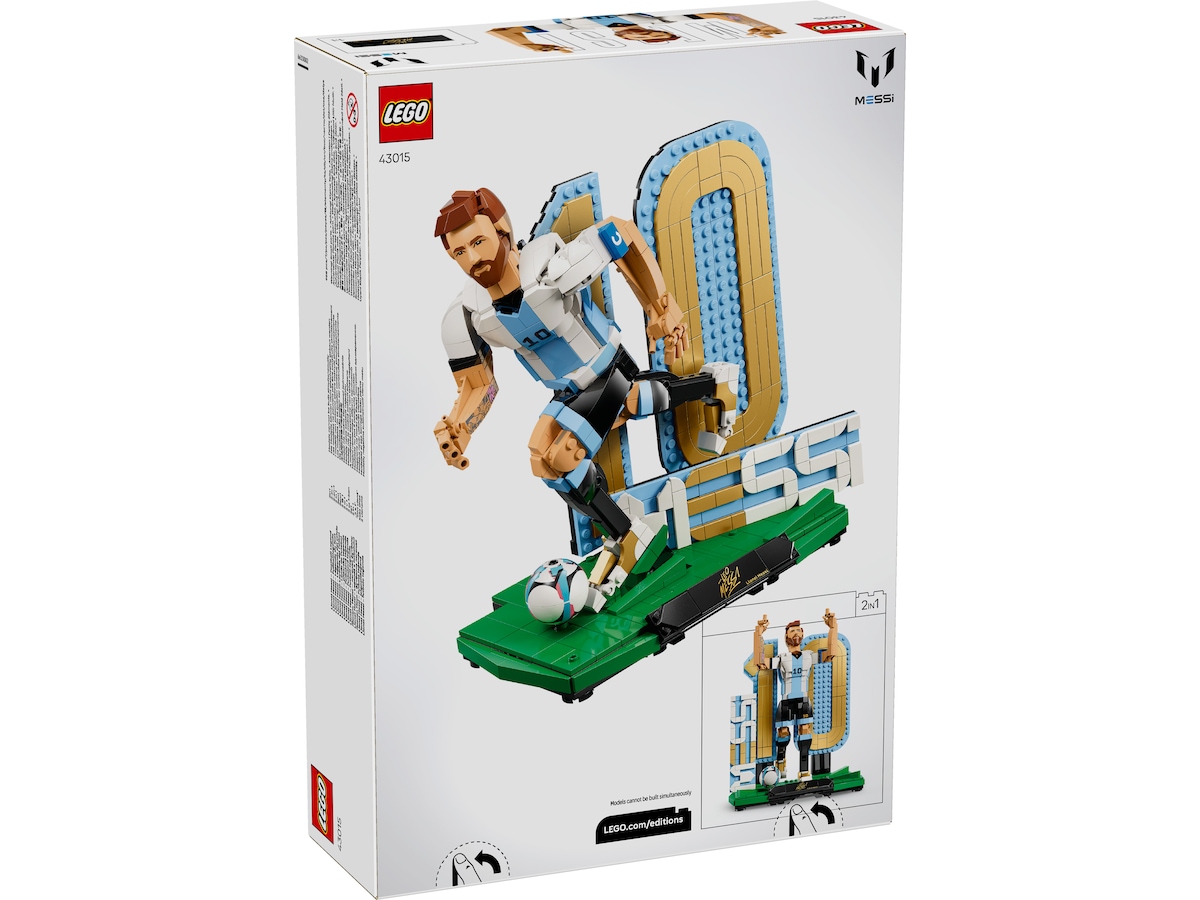 LEGO Editions Sports Lionel Messi Fodboldlegende 43015  LEGO