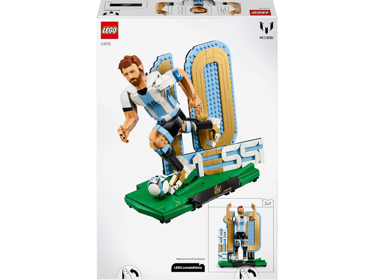 LEGO Editions Sports Lionel Messi Fodboldlegende 43015  LEGO