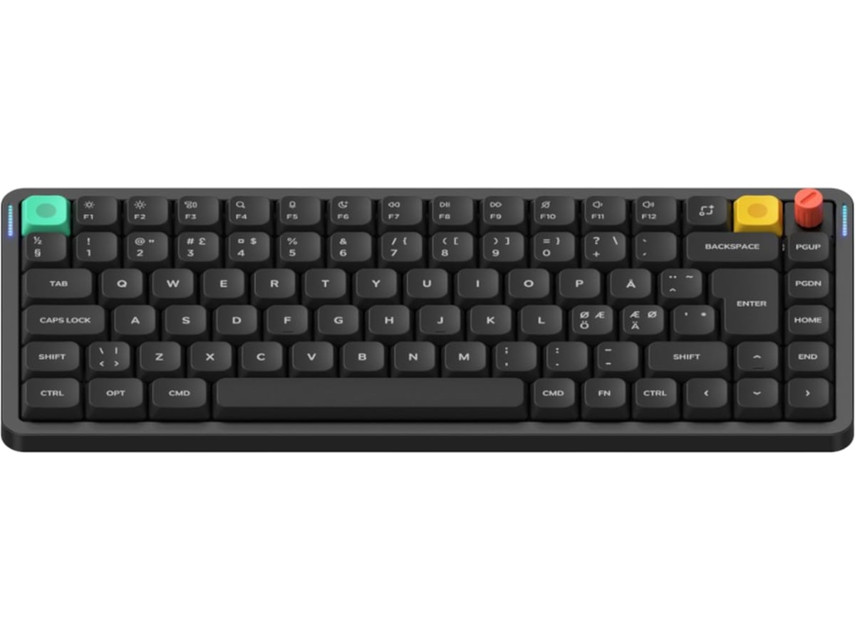 NuPhy Air75 V3 trådløst gamingtastatur (nebula black / blush nano) Gamingkeyboard