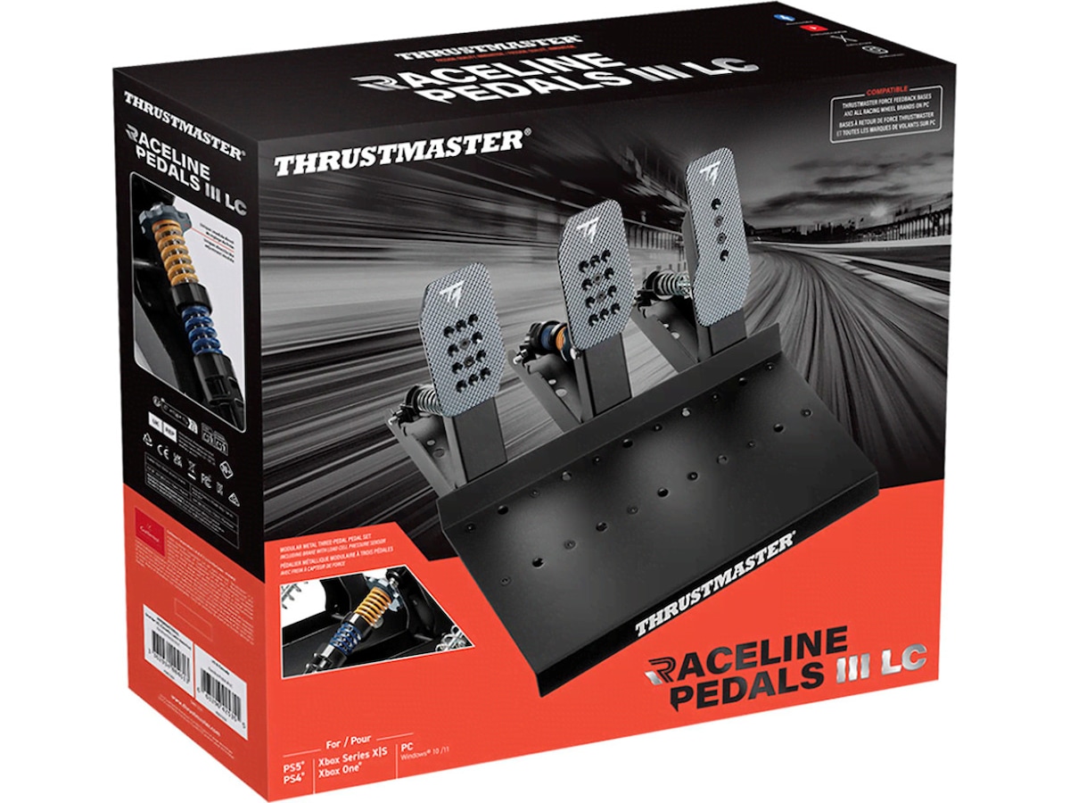 Thrustmaster Raceline Pedals III LC Load Cell Rat og pedaler