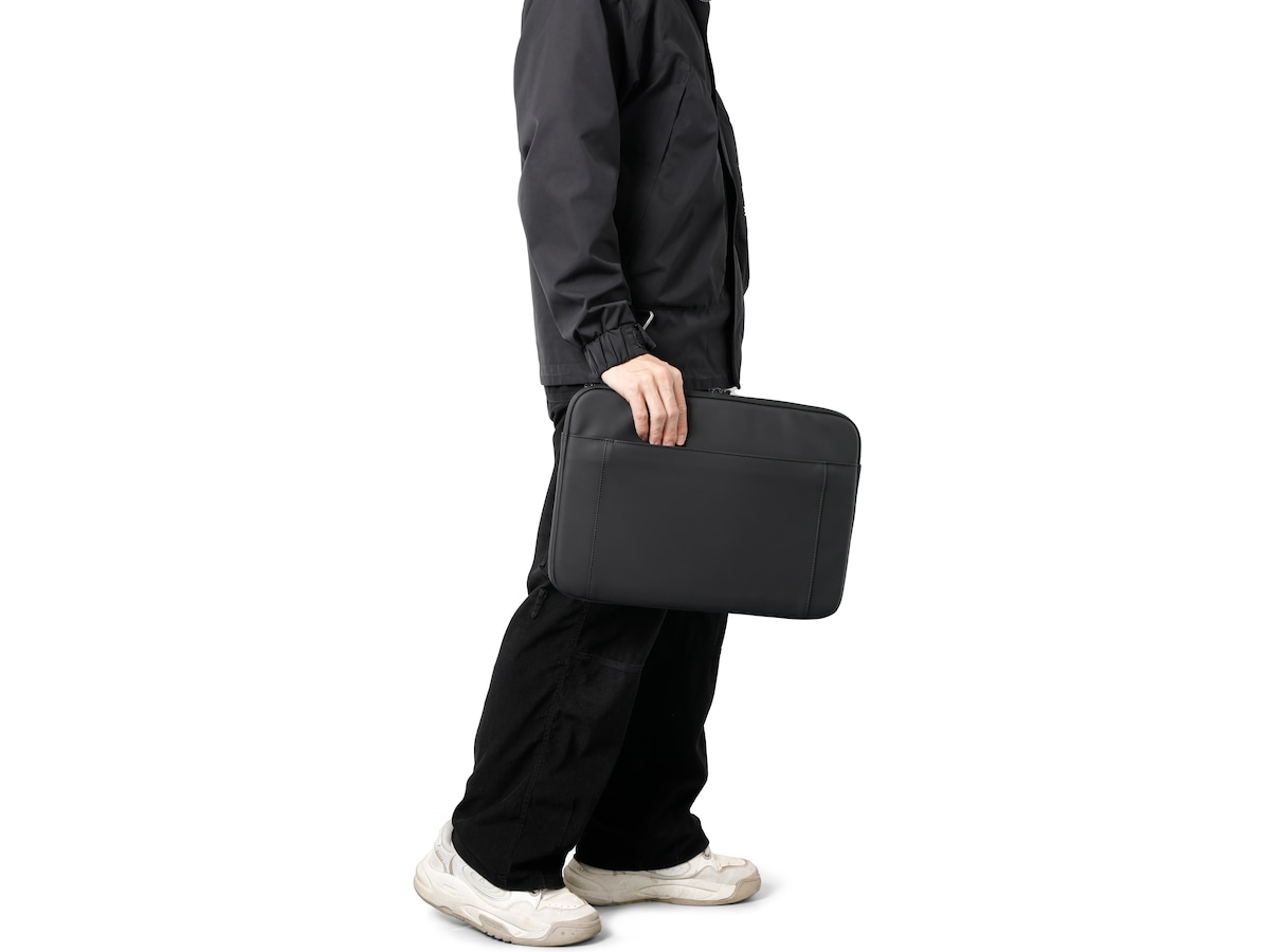 Andersson Laptop Sleeve 16" PU-læder (sort) Rygsæk, taske og etui