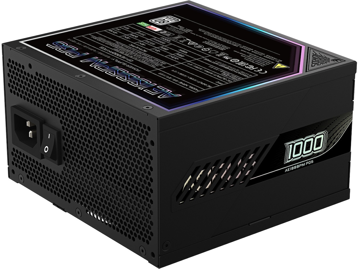 Gigabyte AORUS ELITE P1000W PSU (sort) Strømforsyninger