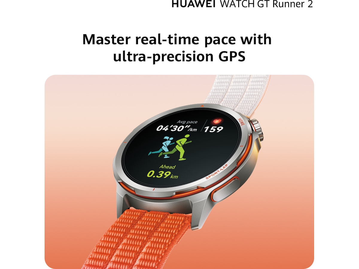 Huawei Watch GT Runner 2 43mm (sort) Smartwatches