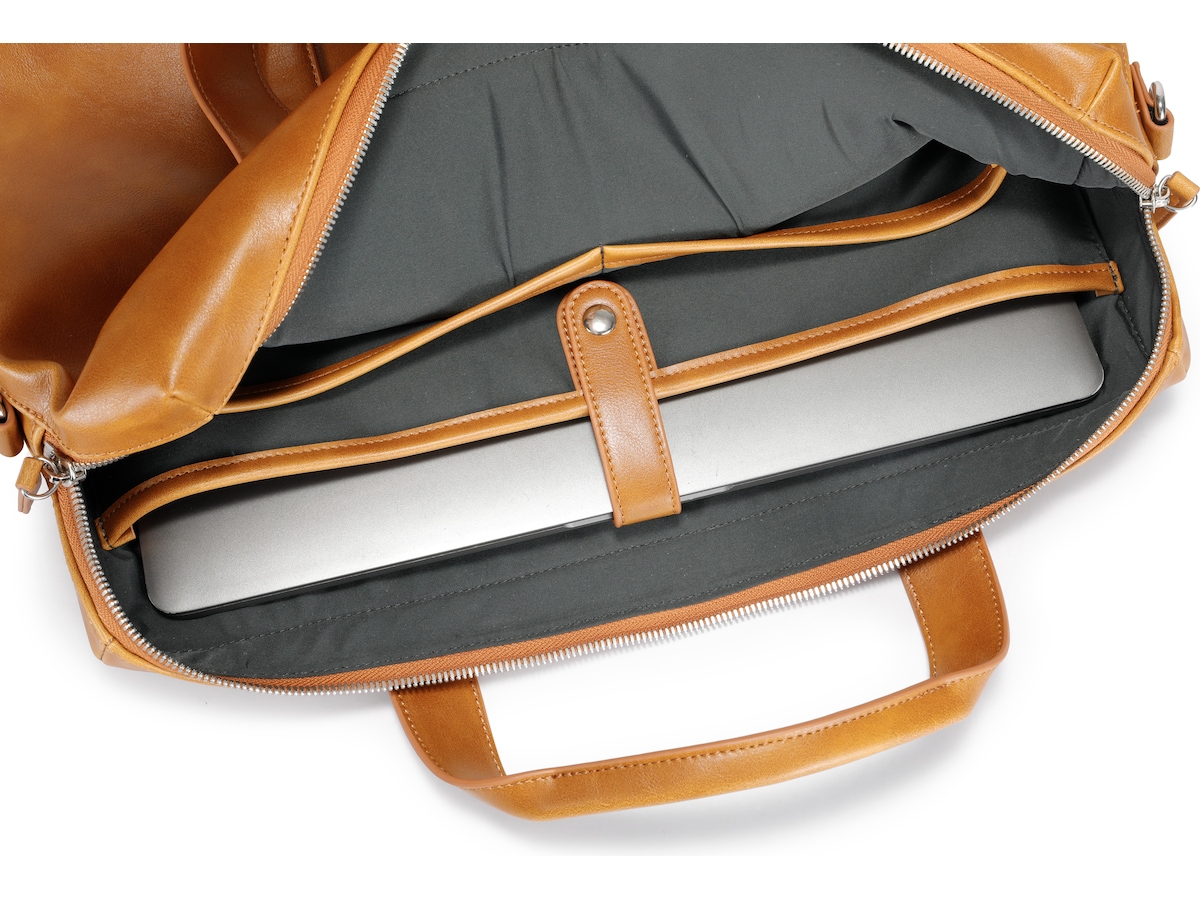 Andersson LPB-P4300 Laptop Bag 16" PU Leather (brun) Rygsæk, taske og etui