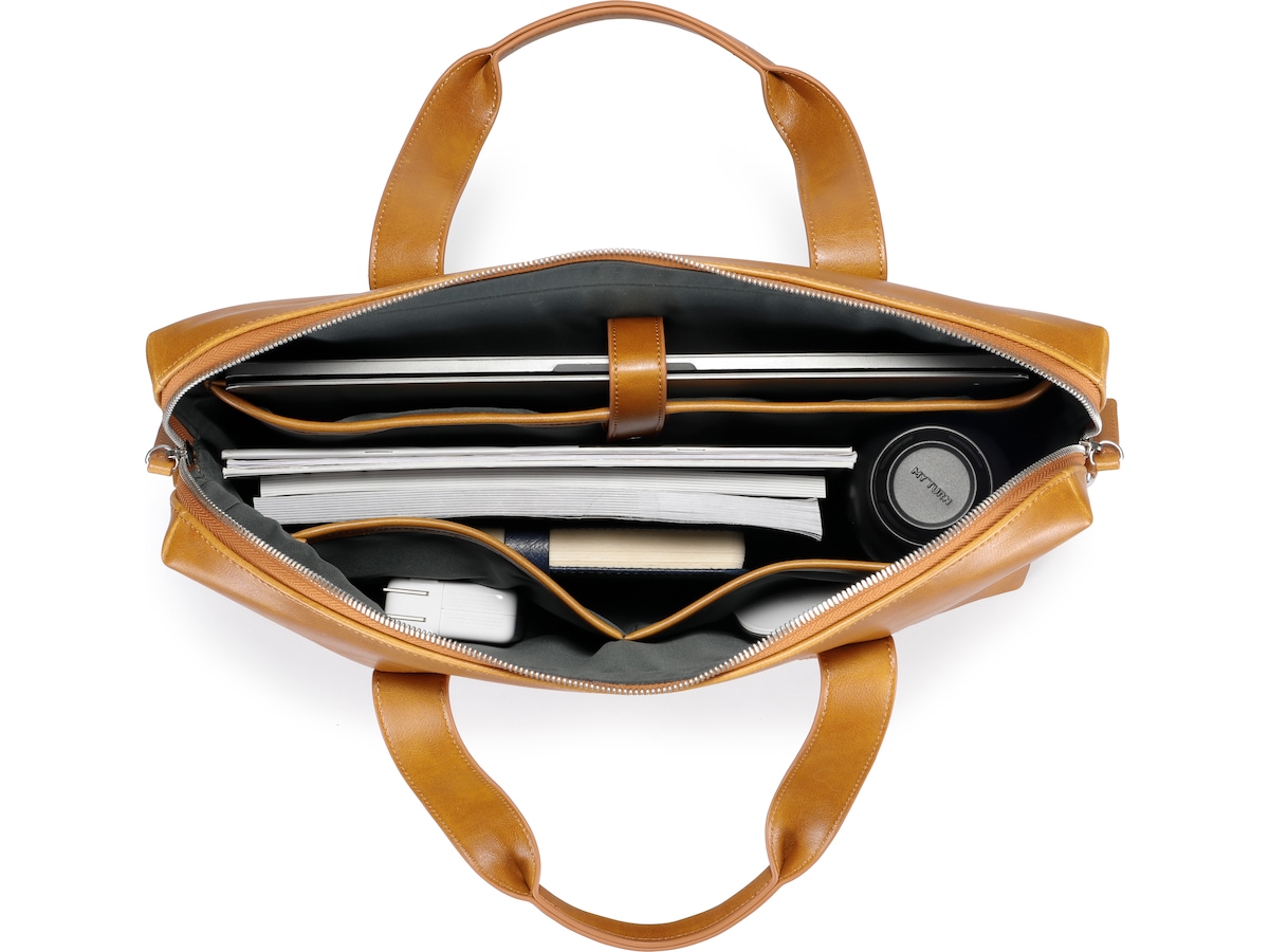 Andersson LPB-P4300 Laptop Bag 16" PU Leather (brun) Rygsæk, taske og etui