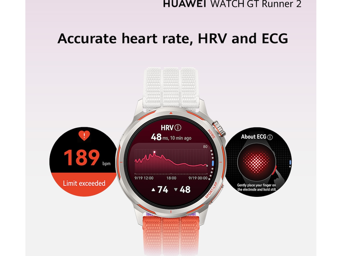 Huawei Watch GT Runner 2 43mm (blå) Smartwatches