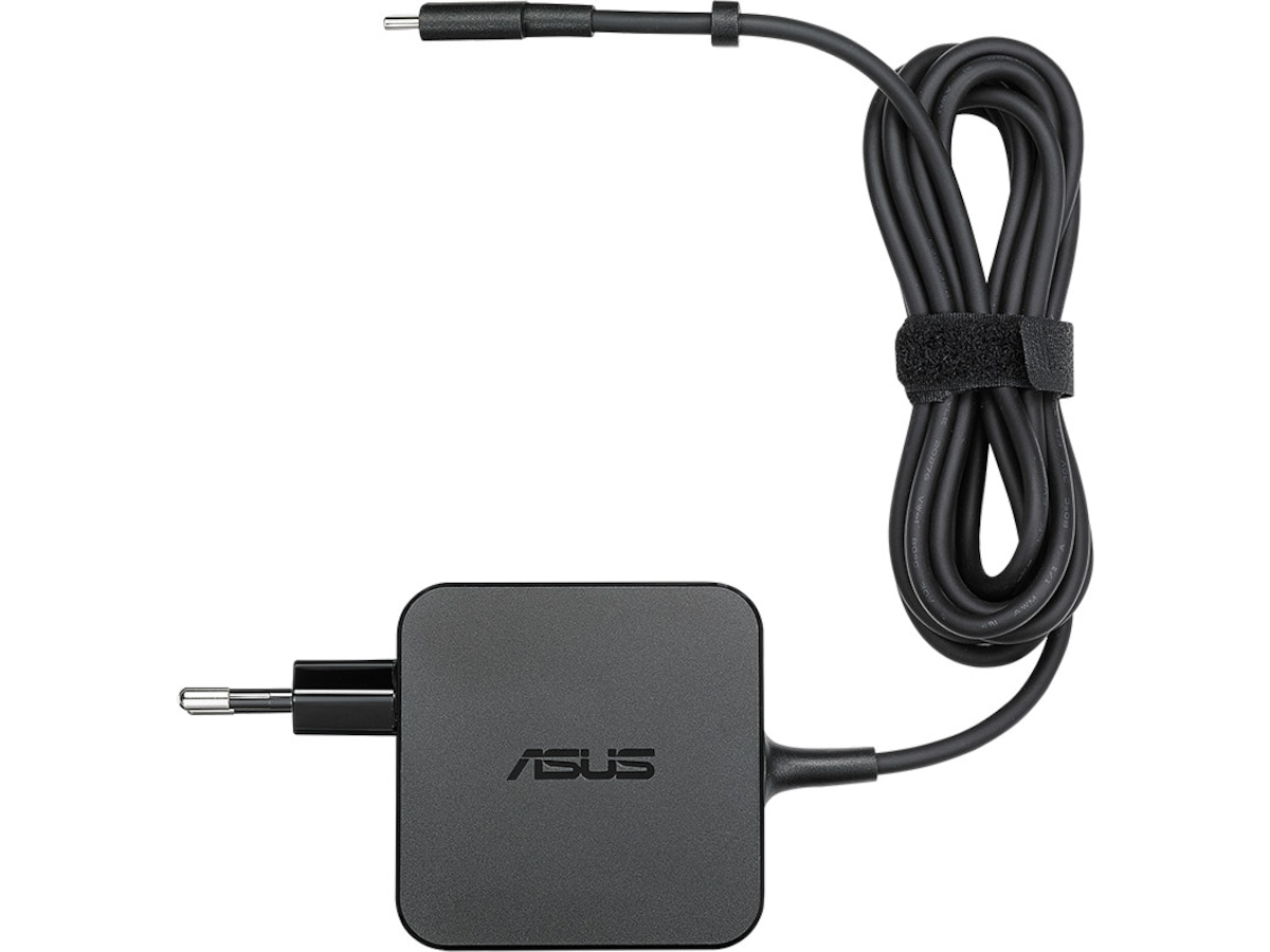 ASUS 68W USB-C Vægoplader (sort) Batteri og lader