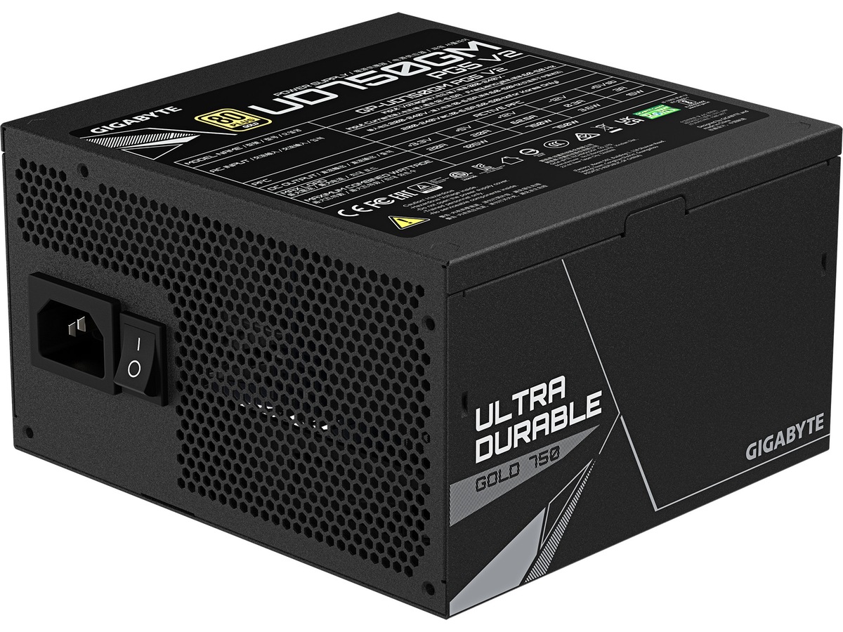 Gigabyte UD750GM PG5 V2 strømforsyning Strømforsyninger