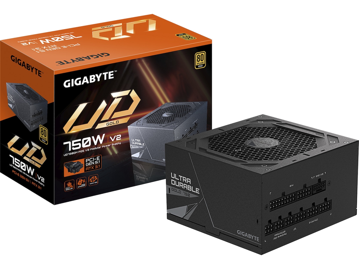 Gigabyte UD750GM PG5 V2 strømforsyning Strømforsyninger