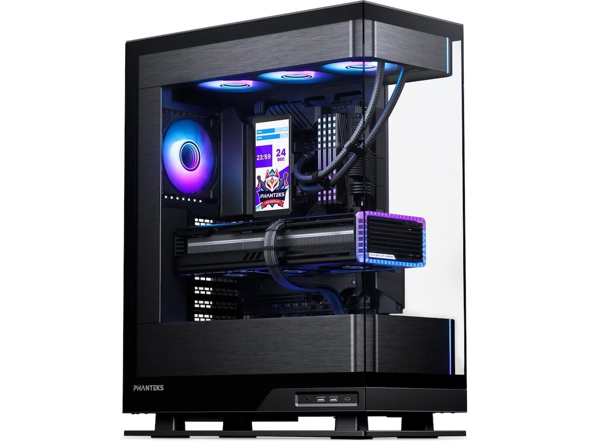 Phanteks Glacier One 36025 LCD Køler (sort) CPU - Vandkøling