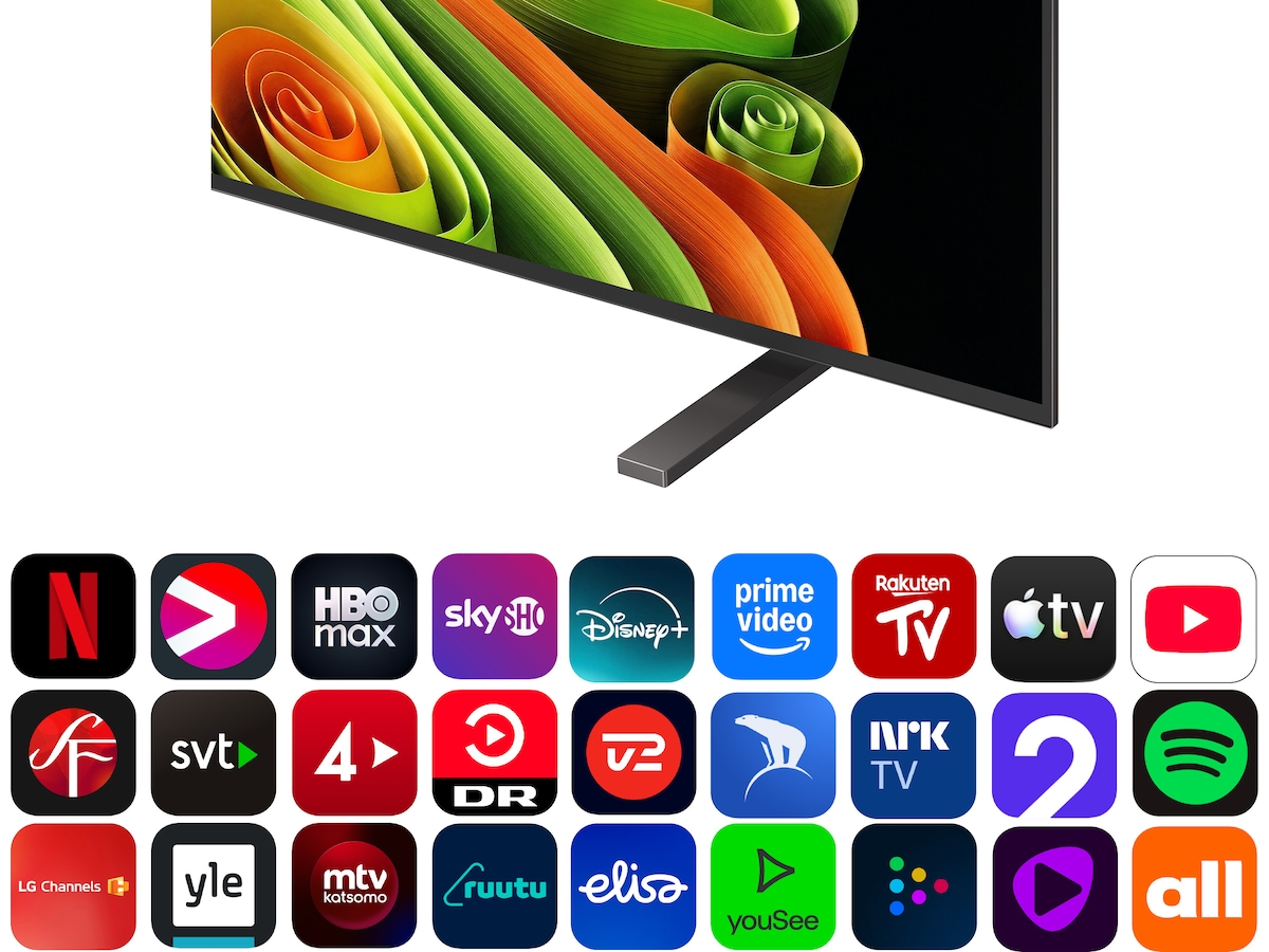LG 83'' B6E 4K OLED smart TV (2026) Over 80 tommer TV