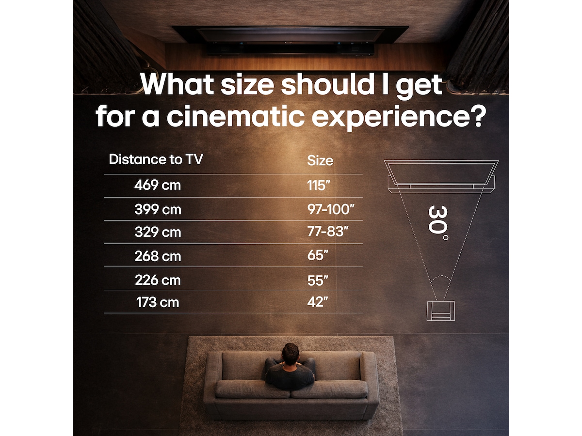 LG 83'' B6E 4K OLED smart TV (2026) Over 80 tommer TV