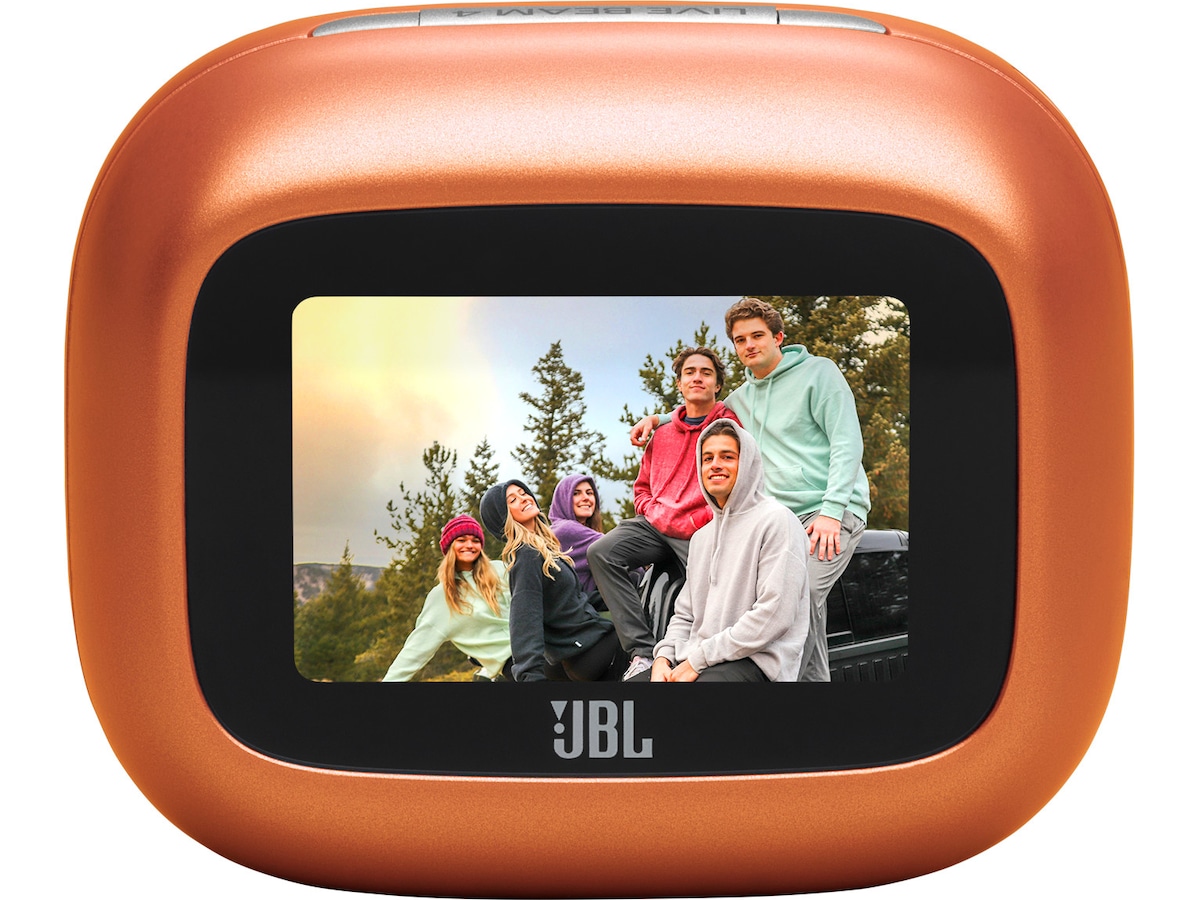 JBL Live Beam 4 trådløse ørepropper (orange) In-ear høretelefoner