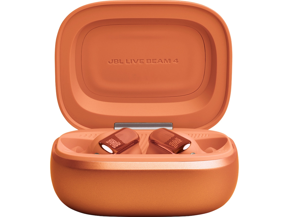 JBL Live Beam 4 trådløse ørepropper (orange) In-ear høretelefoner