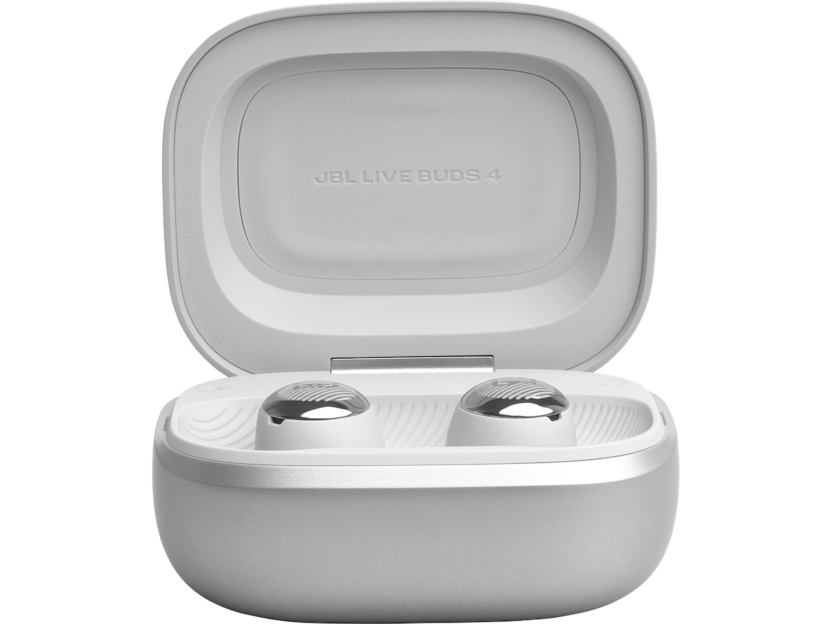 JBL LIVE BUDS 4 trådløse ørepropper (sølv) In-ear høretelefoner