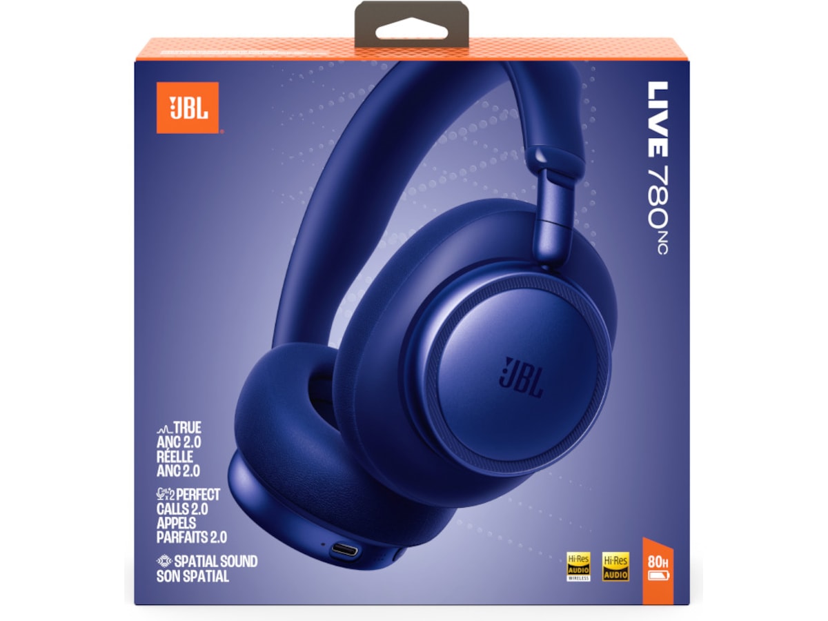 JBL LIVE 780NC Trådløse over-ear-hovedtelefoner Høretelefoner