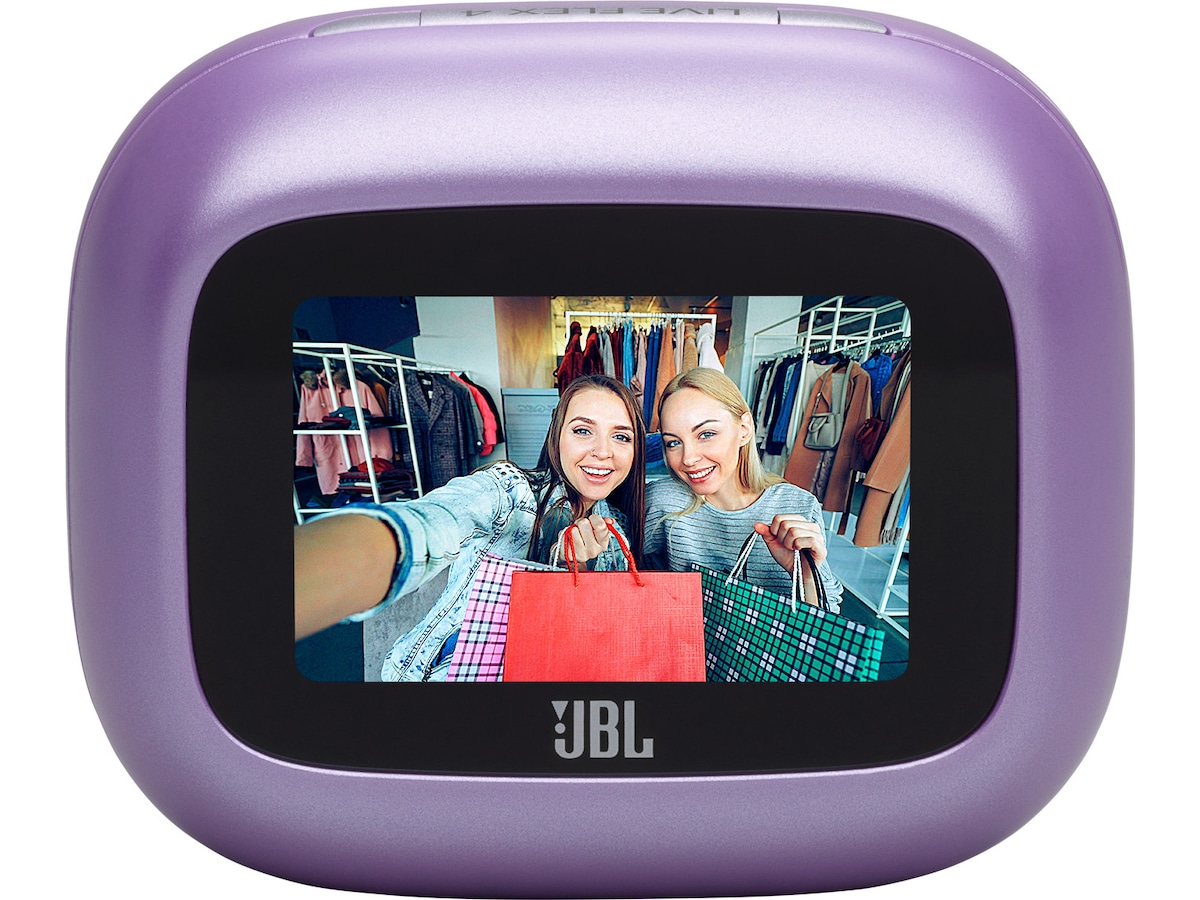 JBL LIVE FLEX 4 Trådløse ørepropper (lilla) In-ear høretelefoner