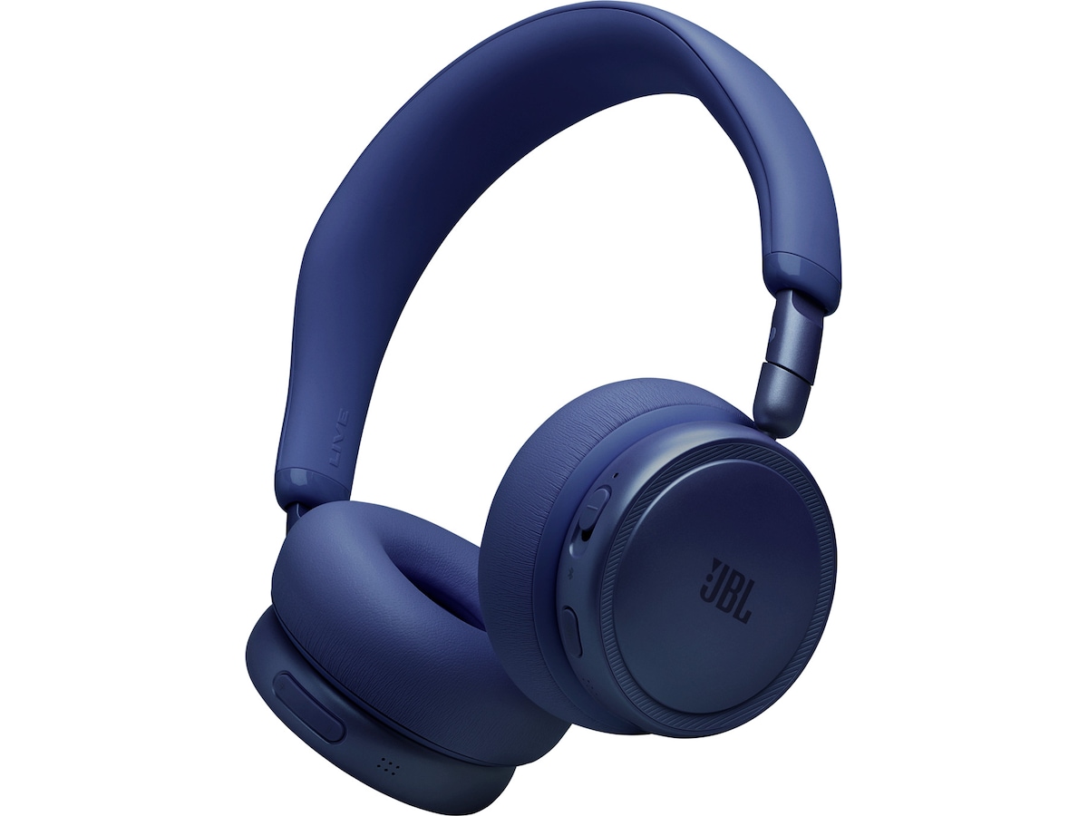 JBL LIVE 680NC Trådløse on-ear hovedtelefoner (blå) Høretelefoner