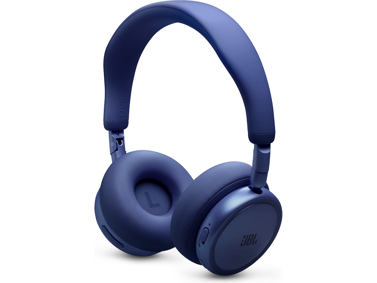 JBL LIVE 680NC Trådløse on-ear hovedtelefoner (blå) Høretelefoner