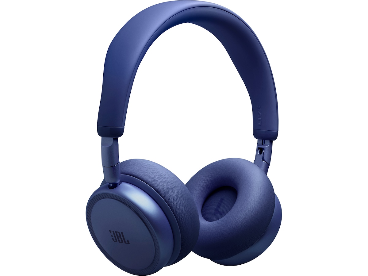 JBL LIVE 680NC Trådløse on-ear hovedtelefoner (blå) Høretelefoner