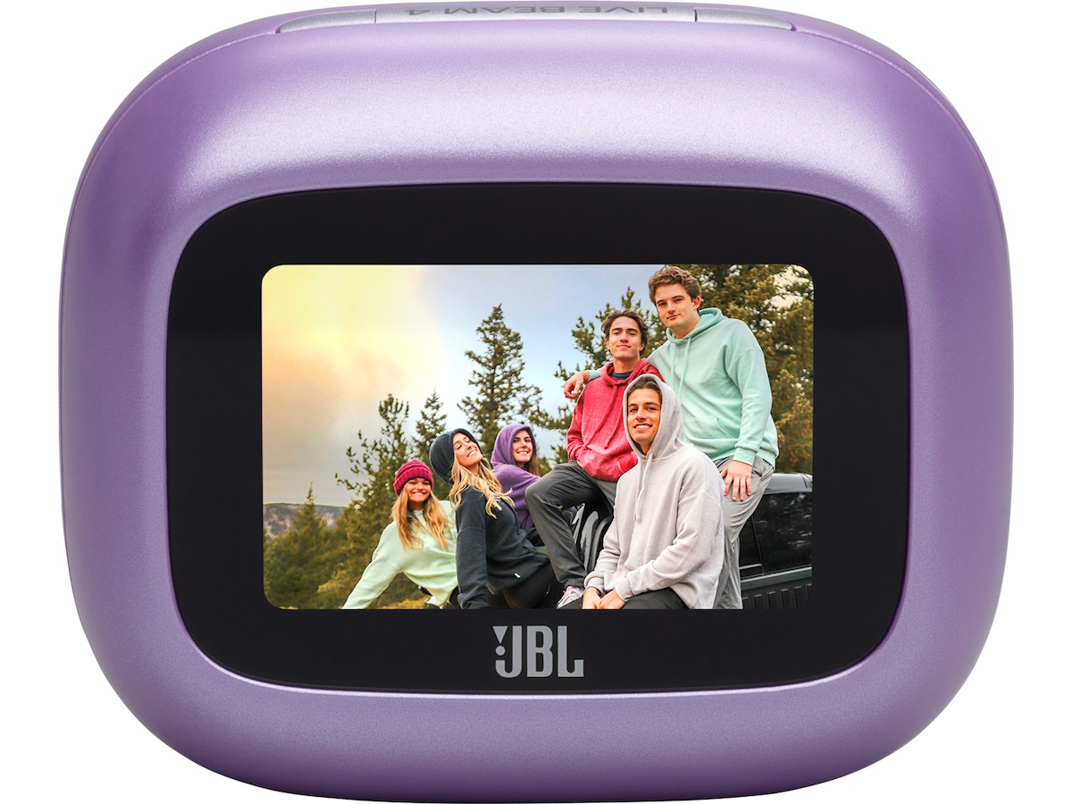 JBL Live Beam 4 trådløse ørepropper (lilla) In-ear høretelefoner
