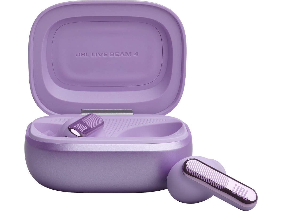 JBL Live Beam 4 trådløse ørepropper (lilla) In-ear høretelefoner