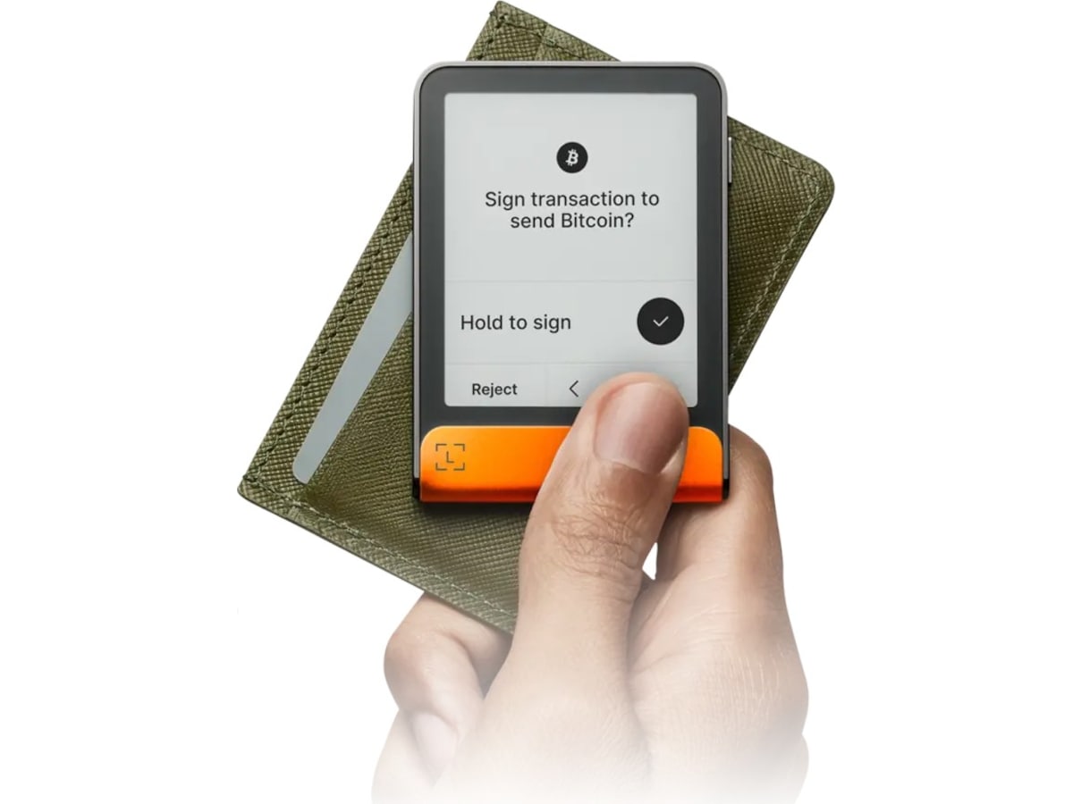 Ledger Flex™ Orange inkluderet Ledger Recovery Key Krypto