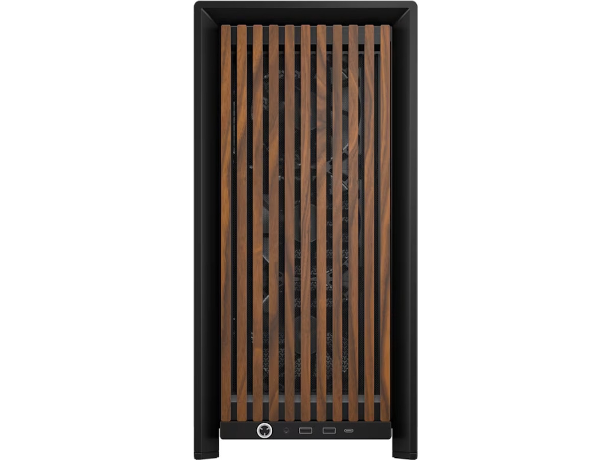 Corsair FRAME 4000D RS Wood Mid Tower (sort) Midi Tower