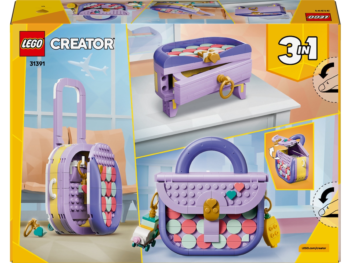 LEGO Creator 3-i-1 Trendy taske med opbevaringsplads 31391 LEGO
