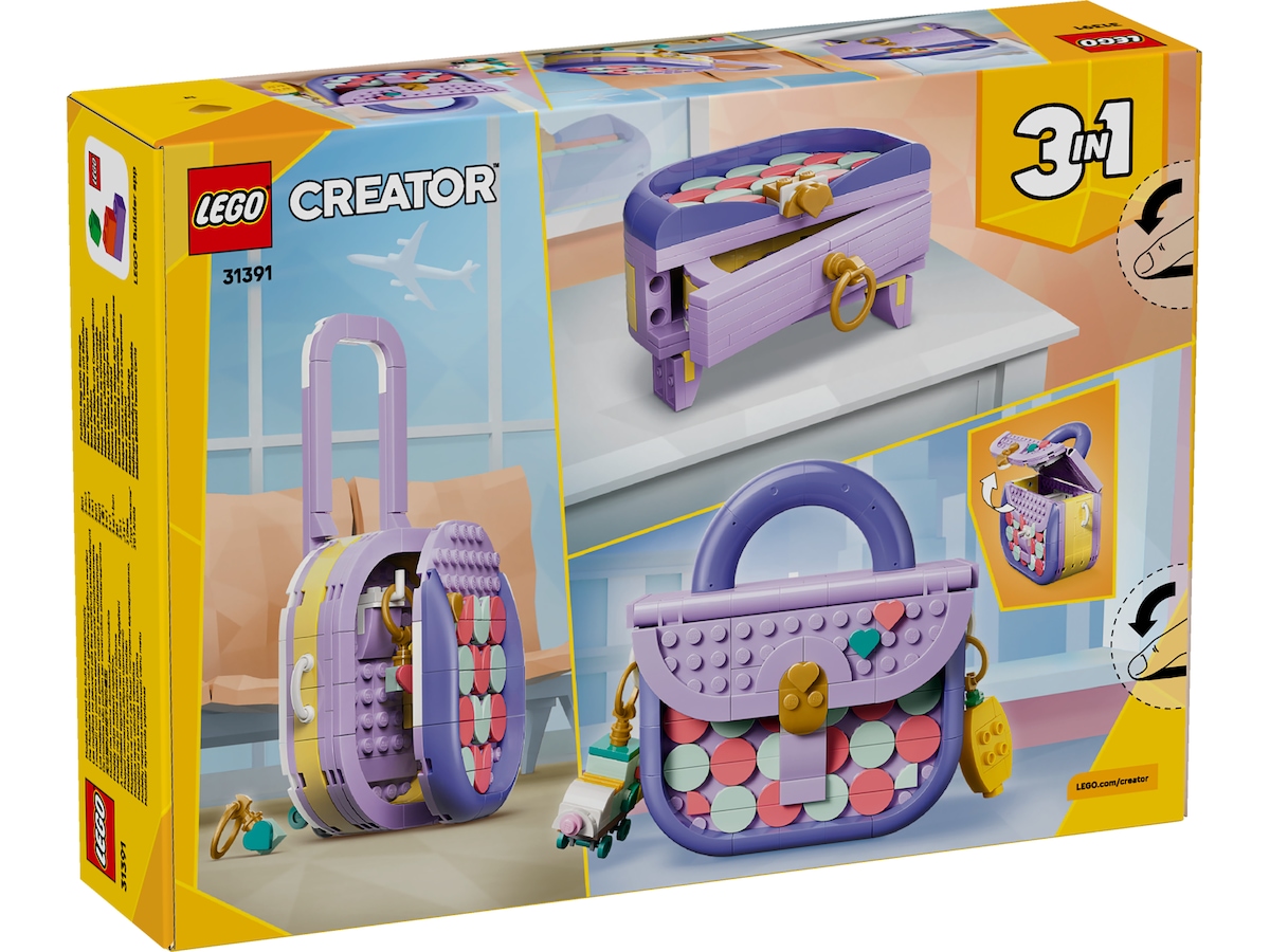 LEGO Creator 3-i-1 Trendy taske med opbevaringsplads 31391 LEGO