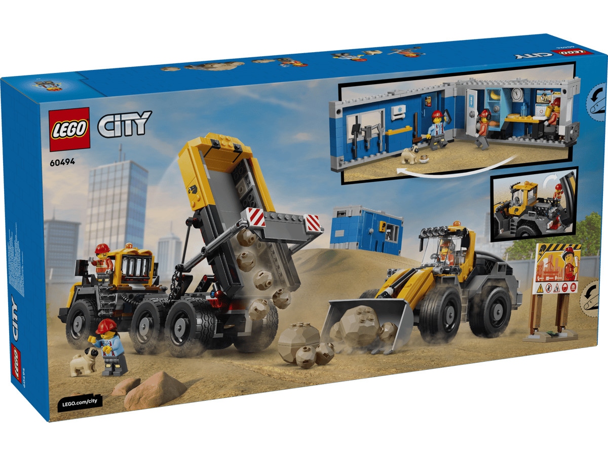 LEGO City Dumper og frontlæsser 60494 LEGO
