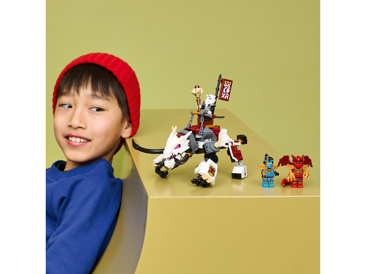 LEGO Ninjago Zilvar med monsterdragen Grimtak 71863 LEGO