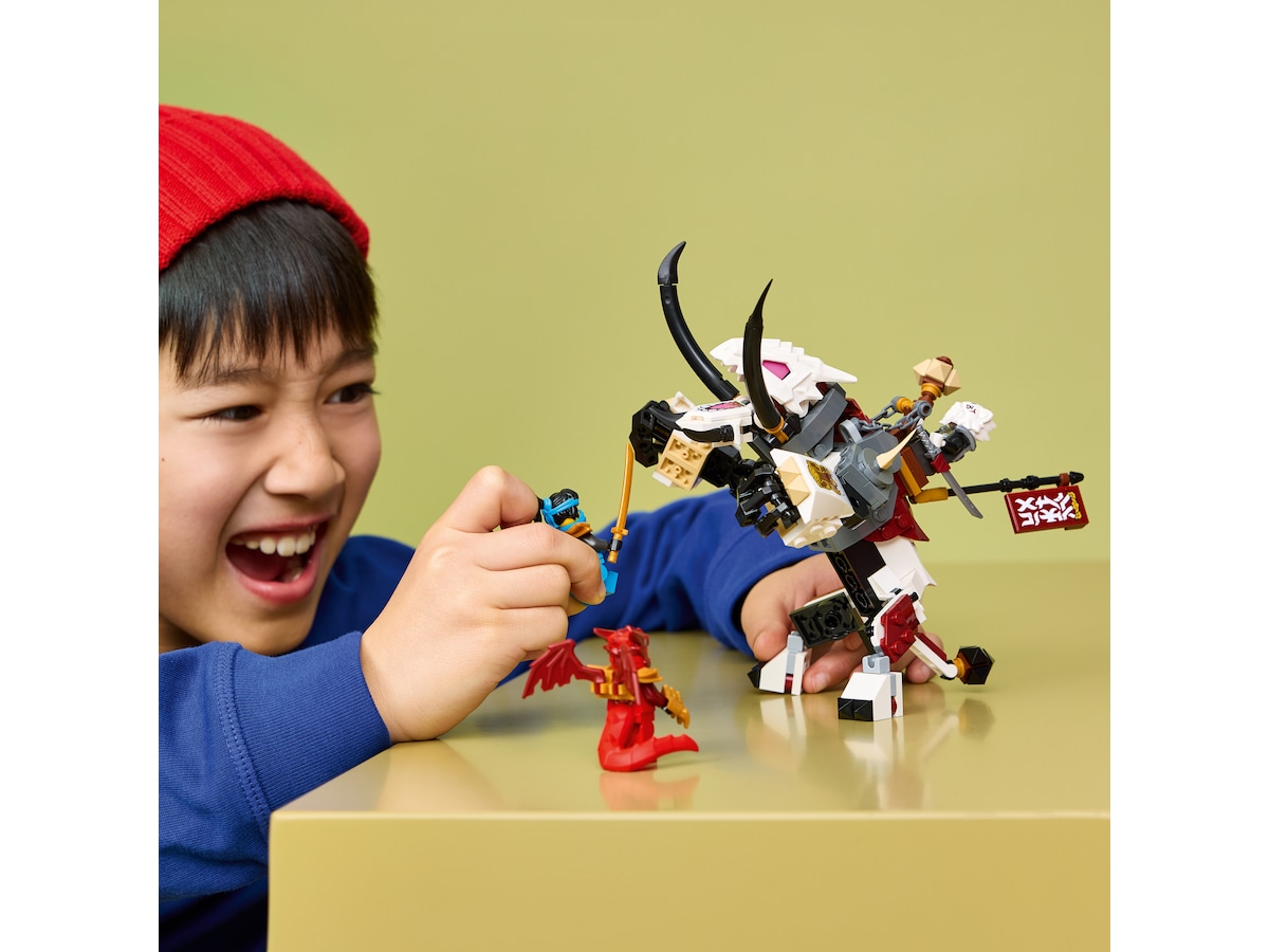 LEGO Ninjago Zilvar med monsterdragen Grimtak 71863 LEGO