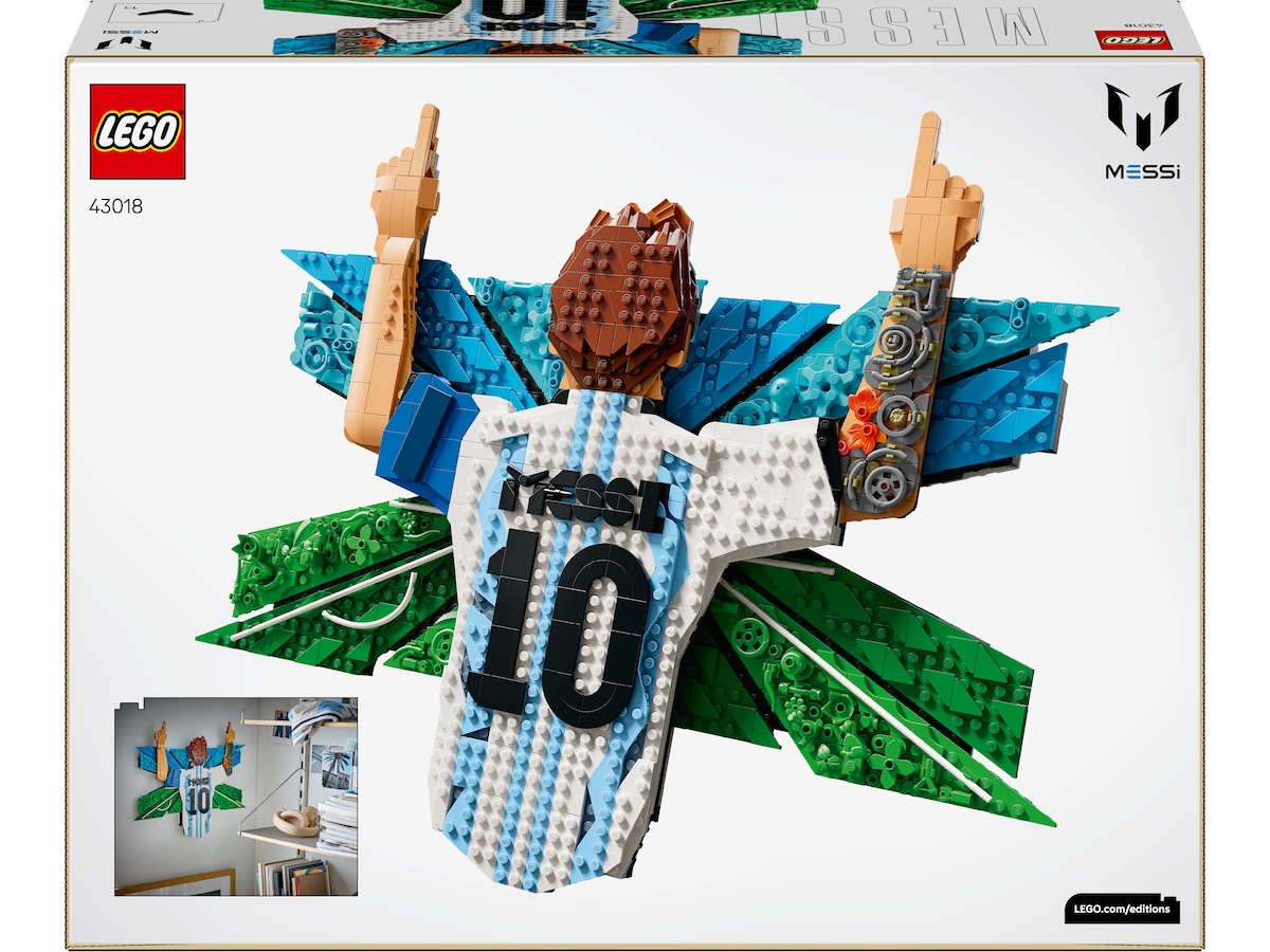 LEGO Editions Football Lionel Messi fejrer sejren 43018 LEGO