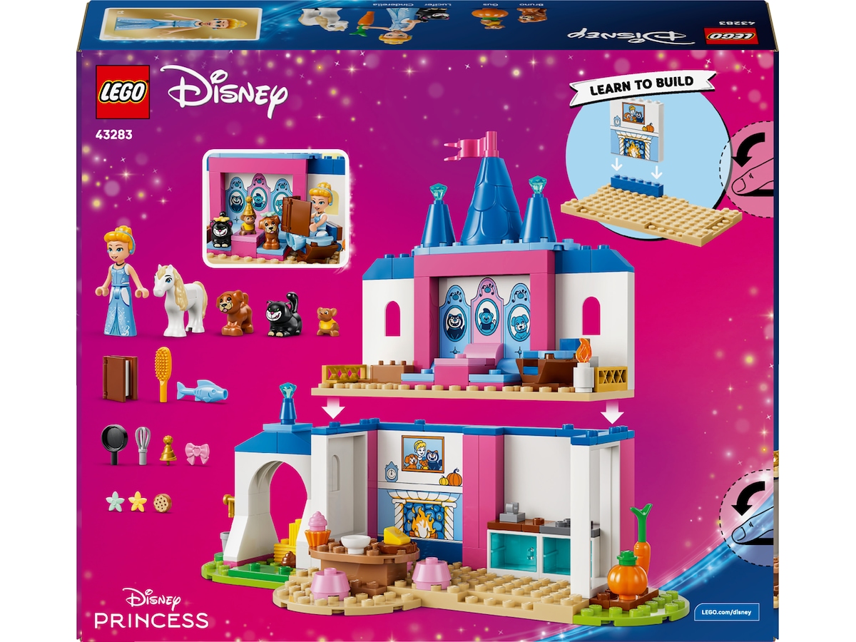LEGO Disney Princess Slot med Askepot og dyrevenner 43283 LEGO