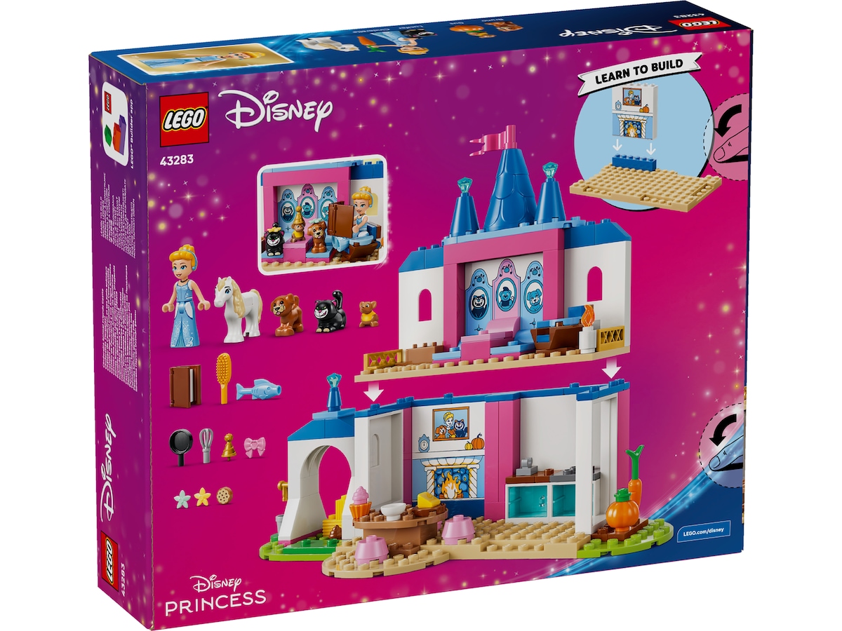 LEGO Disney Princess Slot med Askepot og dyrevenner 43283 LEGO