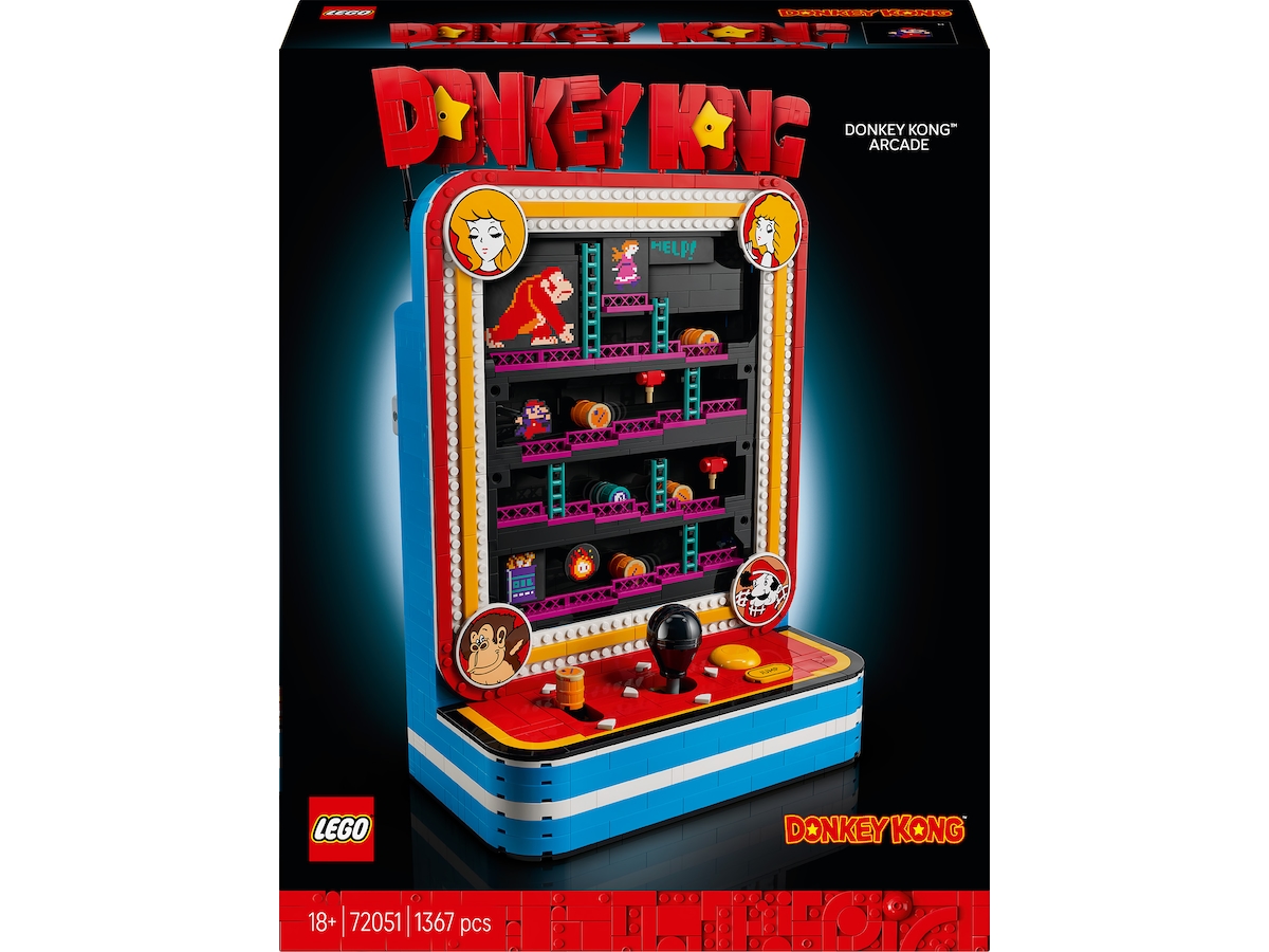 LEGO Super Mario Donkey Kong arkadespil 72051 LEGO