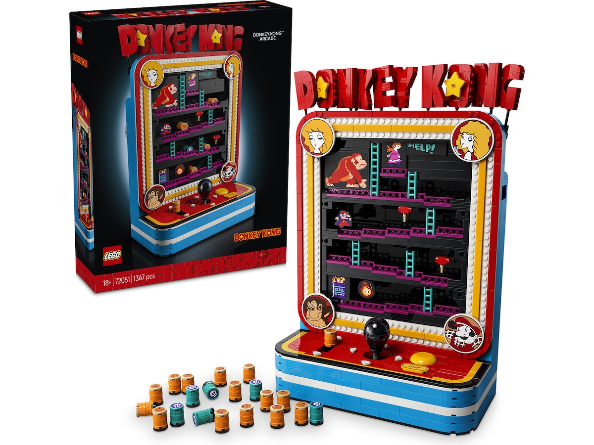 LEGO Super Mario Donkey Kong arkadespil 72051 LEGO