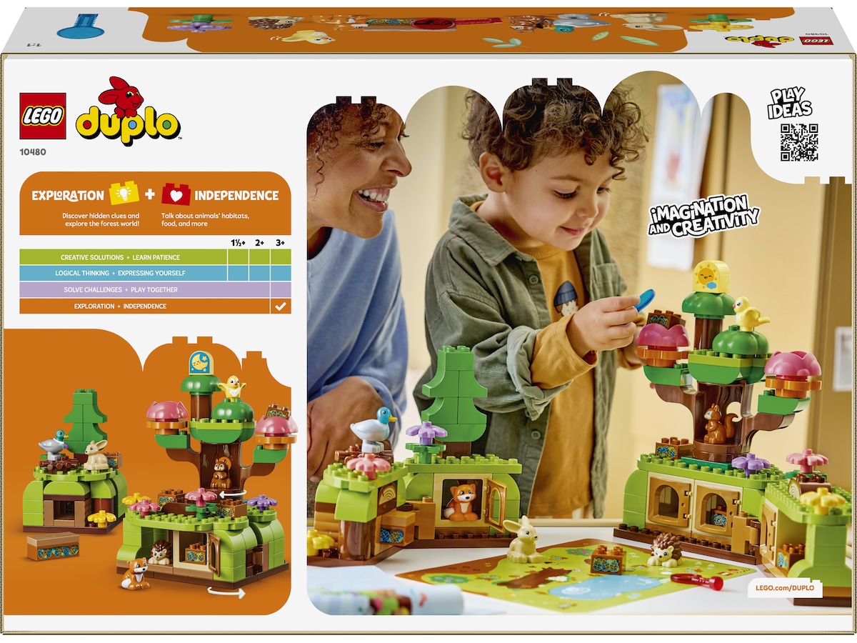 LEGO DUPLO Town Spændende skov med vilde dyr 10480 LEGO