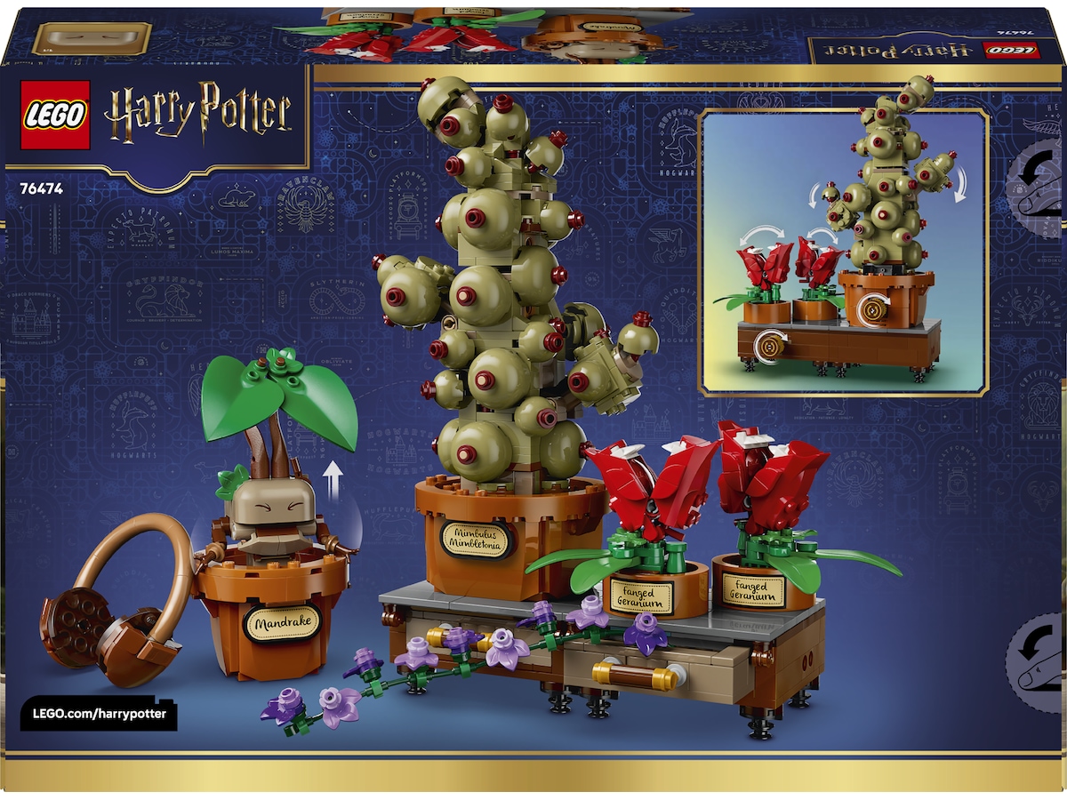 LEGO Harry Potter Urtologiplanter på Hogwarts 76474 LEGO