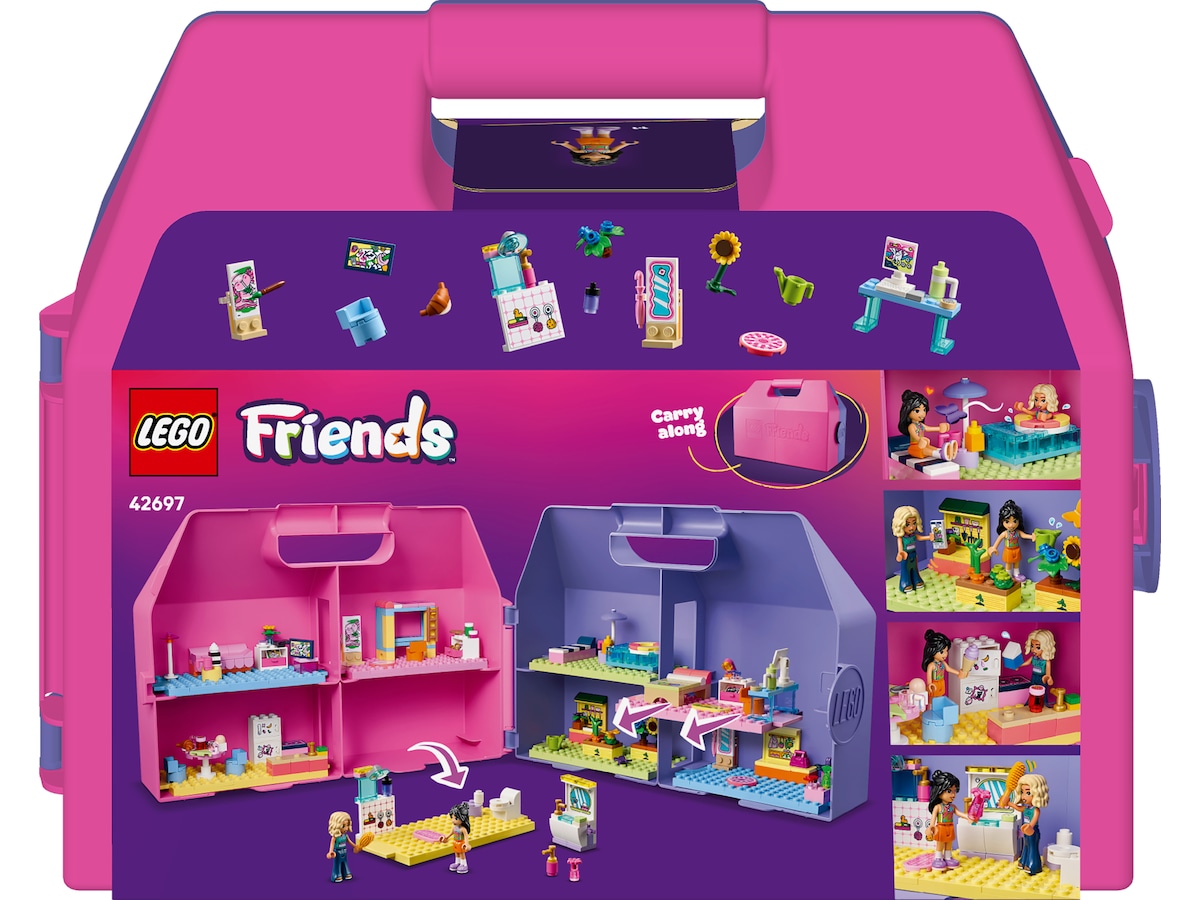 LEGO Friends Kreativ kuffert med dukkehus 42697 LEGO