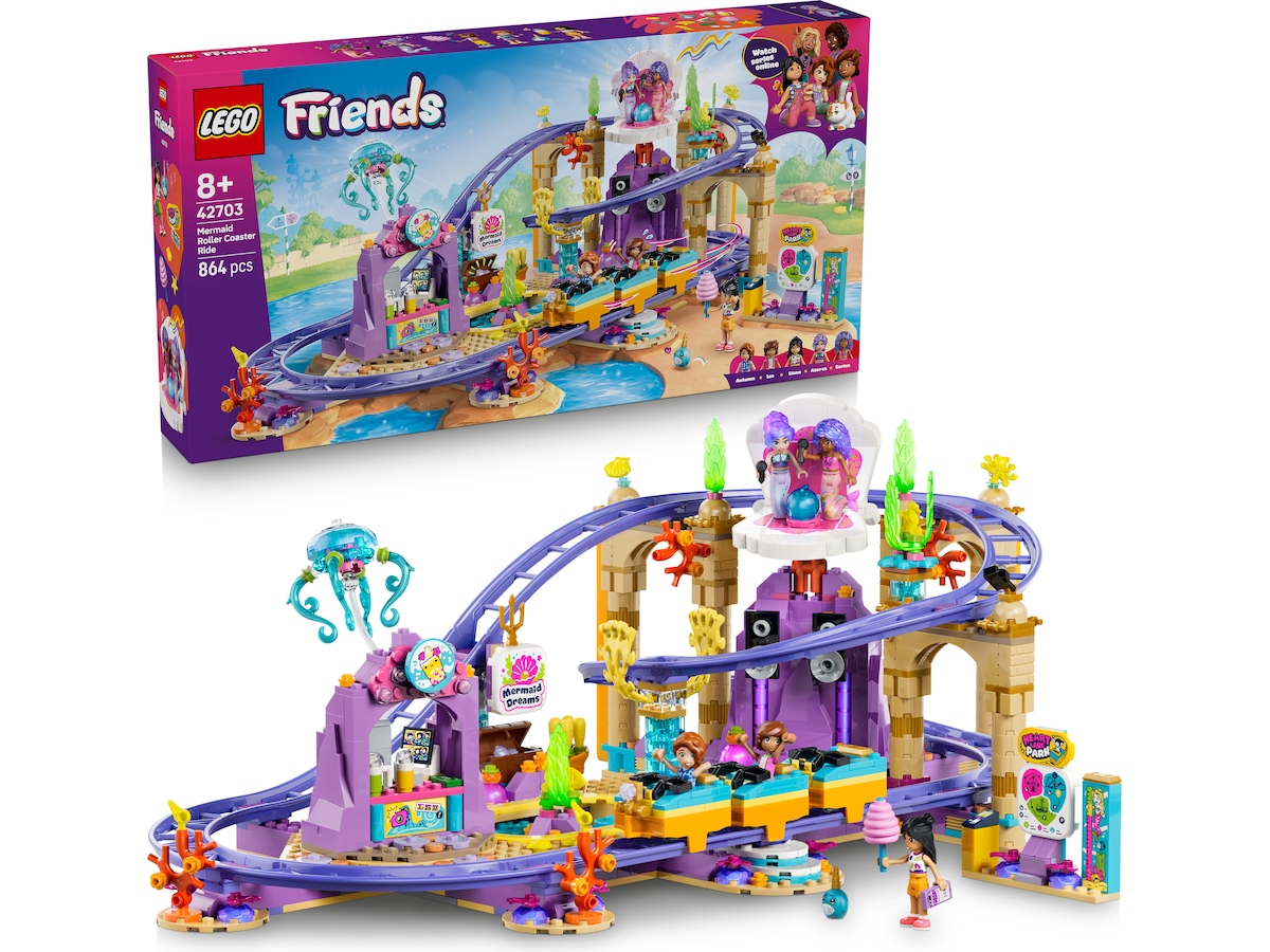 LEGO Friends Rutsjebane med havfruetema 42703 LEGO