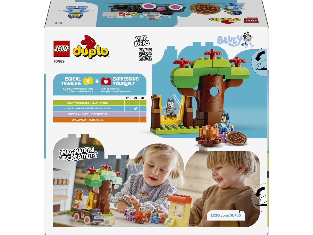 LEGO DUPLO Bluey Pizzapiger med Muffin og Bluey 10469 LEGO