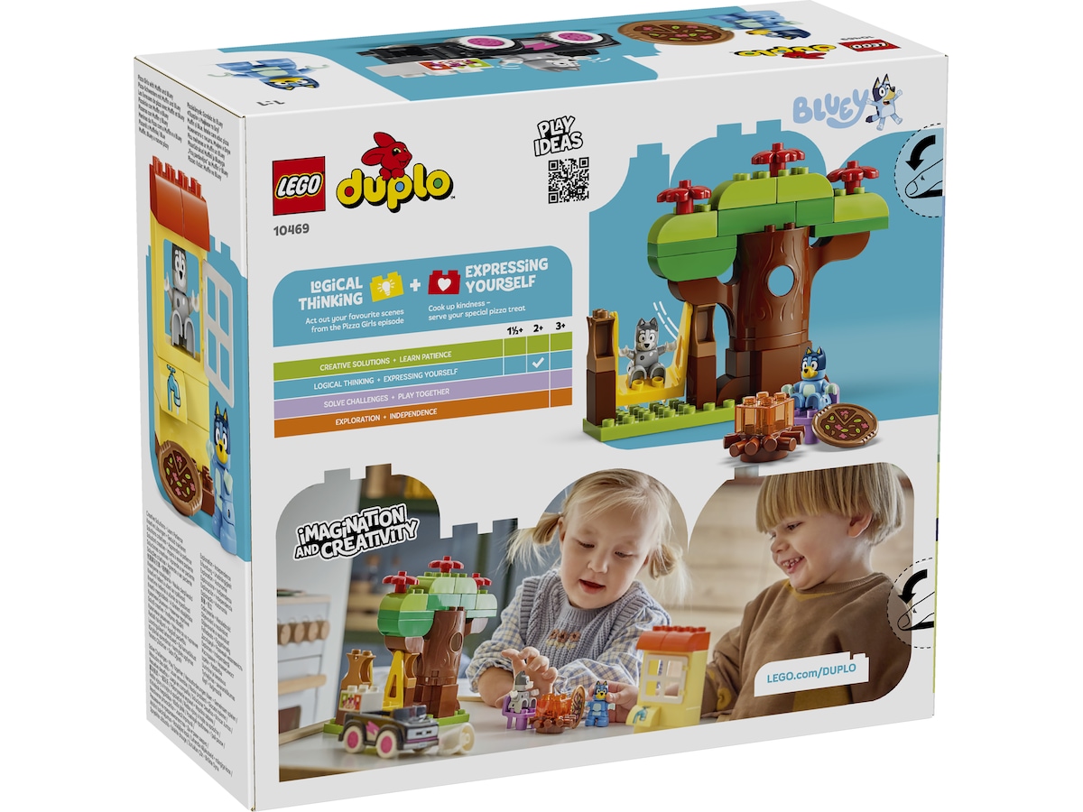 LEGO DUPLO Bluey Pizzapiger med Muffin og Bluey 10469 LEGO