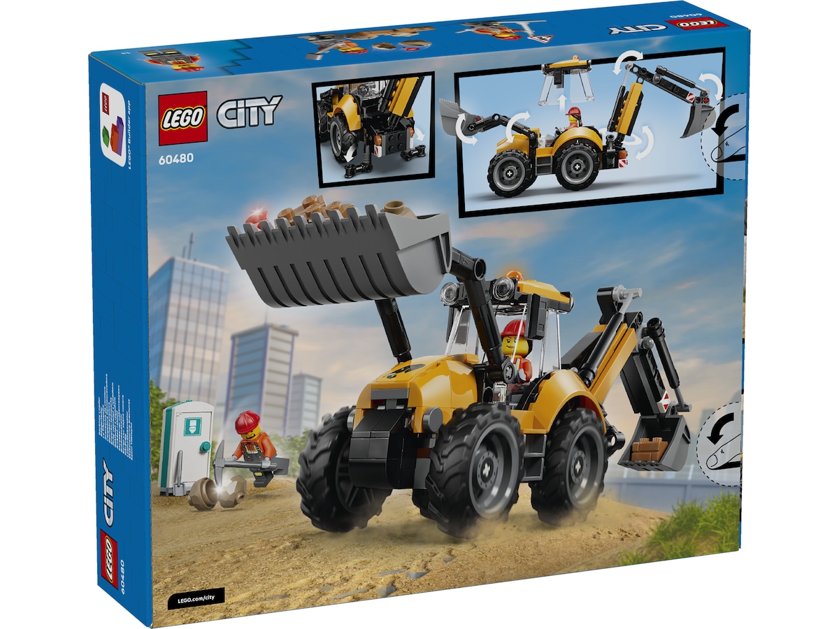 LEGO City Great Vehicles Gul gravlæsser 60480 LEGO