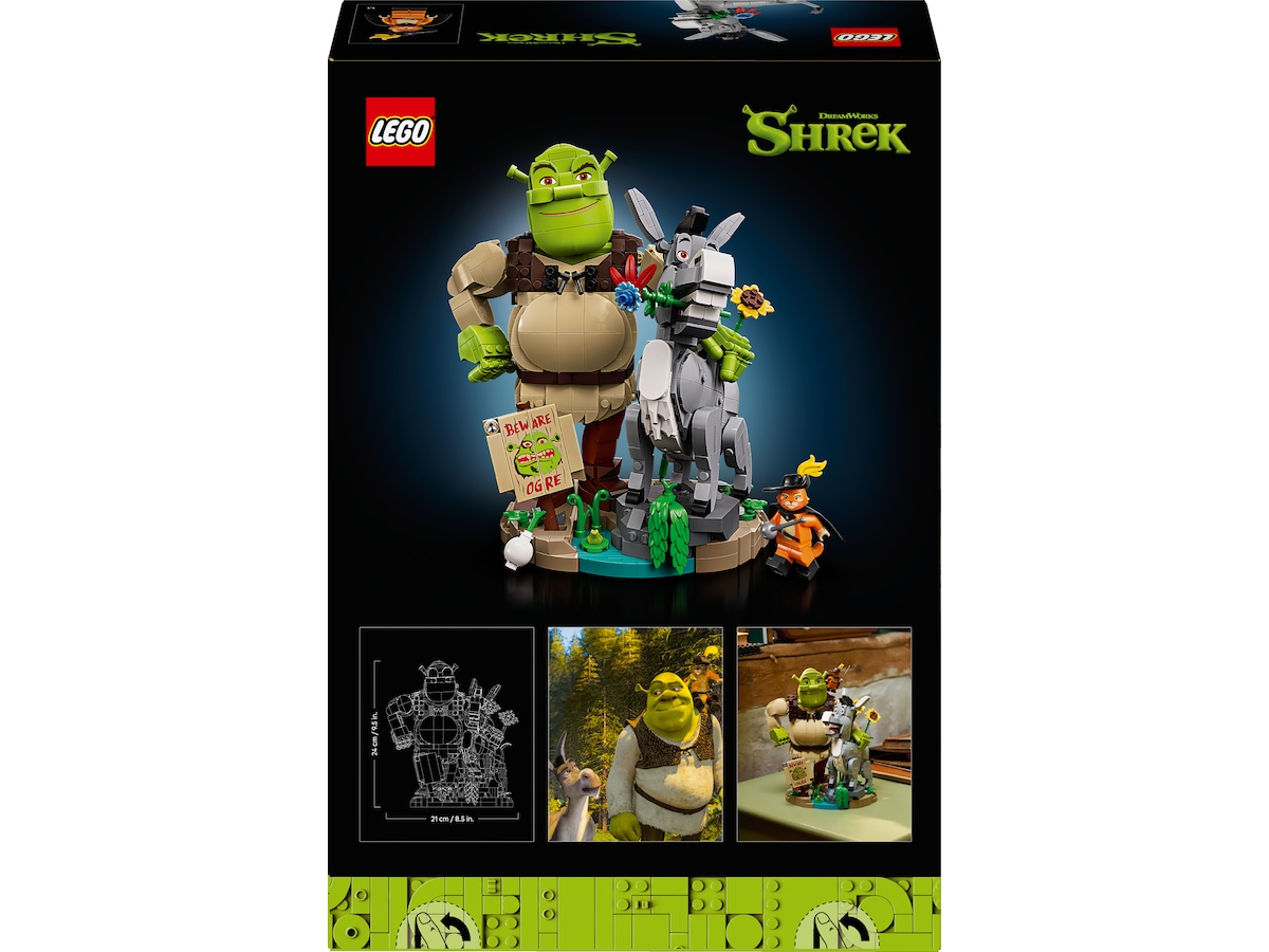 LEGO Shrek, Æsel og Pus med Støvler 72423 LEGO