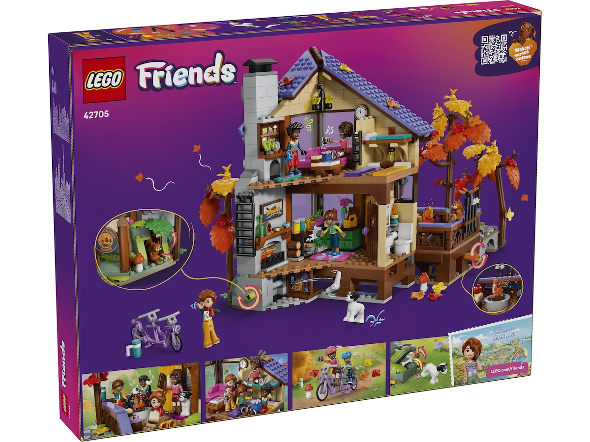 LEGO Friends Hyggelig efterårshytte 42705 LEGO
