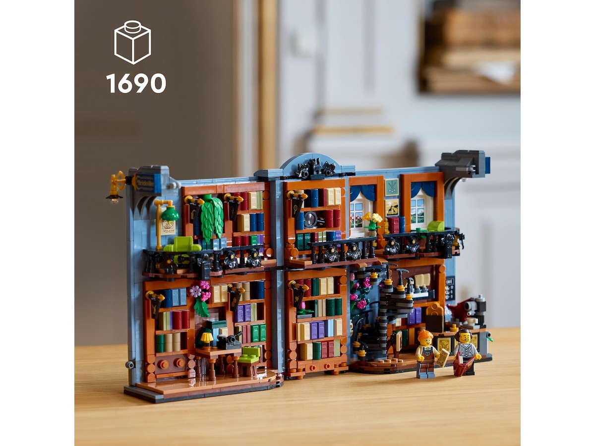 LEGO Icons Boghandel: Bogstøtte byggesæt 11379 LEGO